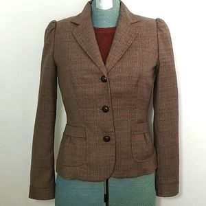 Banana Republic Fitted Wool Blazer